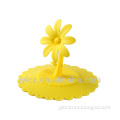 2014 hot selling silicon flower lids